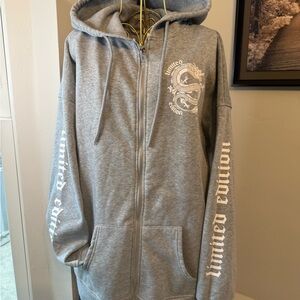 Gray Hoodie by Orange Kiss